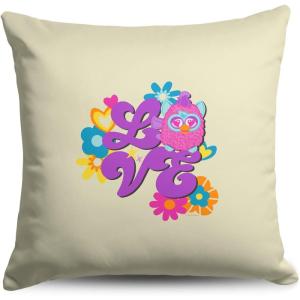 imageNorthwest Throw Pillow Square Furby DoodleFunky Furby