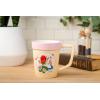 imageSilver Buffalo Disney Alice in Wonderland Stacked Teacup 3D Sculpted Ceramic Coffee Mug 20 OuncesAlice in Wonderland Smell the Flowers