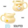 imageSilver Buffalo Disney Alice in Wonderland Stacked Teacup 3D Sculpted Ceramic Coffee Mug 20 OuncesCare Bears Funshine Bear