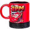 imageSilver Buffalo Disney Alice in Wonderland Stacked Teacup 3D Sculpted Ceramic Coffee Mug 20 OuncesCars Lightning McQueen