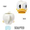 imageSilver Buffalo Disney Alice in Wonderland Stacked Teacup 3D Sculpted Ceramic Coffee Mug 20 OuncesDonald Duck