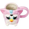 imageSilver Buffalo Disney Alice in Wonderland Stacked Teacup 3D Sculpted Ceramic Coffee Mug 20 OuncesFurby Pink