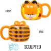 imageSilver Buffalo Disney Alice in Wonderland Stacked Teacup 3D Sculpted Ceramic Coffee Mug 20 OuncesGarfield