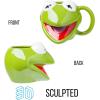 imageSilver Buffalo Disney Alice in Wonderland Stacked Teacup 3D Sculpted Ceramic Coffee Mug 20 OuncesMuppets Kermit the Frog