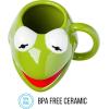 imageSilver Buffalo Disney Alice in Wonderland Stacked Teacup 3D Sculpted Ceramic Coffee Mug 20 OuncesMuppets Kermit the Frog