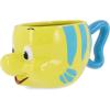 imageSilver Buffalo Disney Alice in Wonderland Stacked Teacup 3D Sculpted Ceramic Coffee Mug 20 OuncesThe Little Mermaid Flounder