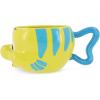 imageSilver Buffalo Disney Alice in Wonderland Stacked Teacup 3D Sculpted Ceramic Coffee Mug 20 OuncesThe Little Mermaid Flounder