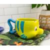 imageSilver Buffalo Disney Alice in Wonderland Stacked Teacup 3D Sculpted Ceramic Coffee Mug 20 OuncesThe Little Mermaid Flounder