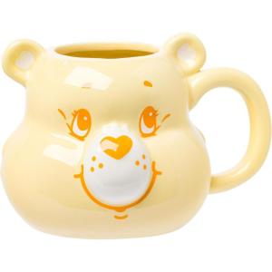 imageSilver Buffalo Disney Alice in Wonderland Stacked Teacup 3D Sculpted Ceramic Coffee Mug 20 OuncesCare Bears Funshine Bear