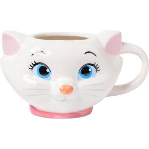imageSilver Buffalo Disney Alice in Wonderland Stacked Teacup 3D Sculpted Ceramic Coffee Mug 20 OuncesMarie Face