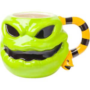 imageSilver Buffalo Disney Alice in Wonderland Stacked Teacup 3D Sculpted Ceramic Coffee Mug 20 OuncesNightmare Before Christmas