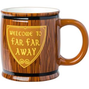 imageSilver Buffalo Disney Alice in Wonderland Stacked Teacup 3D Sculpted Ceramic Coffee Mug 20 OuncesShrek Welcome to Far Far Away