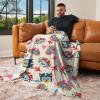 image:imageNorthwest Hasbro Furby Furby 1998 Silk Touch Throw Blanket 40 x 50 InchesAir Rescue