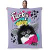 image:imageNorthwest Hasbro Furby Furby 1998 Silk Touch Throw Blanket 40 x 50 InchesFurby 1998