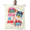 image:imageNorthwest Hasbro Furby Furby 1998 Silk Touch Throw Blanket 40 x 50 InchesMission Air Rescue