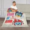 image:imageNorthwest Hasbro Furby Furby 1998 Silk Touch Throw Blanket 40 x 50 InchesMission Air Rescue