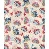 image:imageNorthwest Hasbro Furby Furby 1998 Silk Touch Throw Blanket 40 x 50 InchesAir Rescue